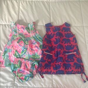 Lilly Pulitzer Kids Dresses - Pink and Blue